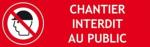 PANNEAU ACCES INTERDIT AUX PERSONNES