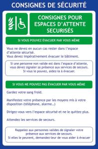 A4 - CONSIGNES ESPACES D'ATTENTE SECURISES