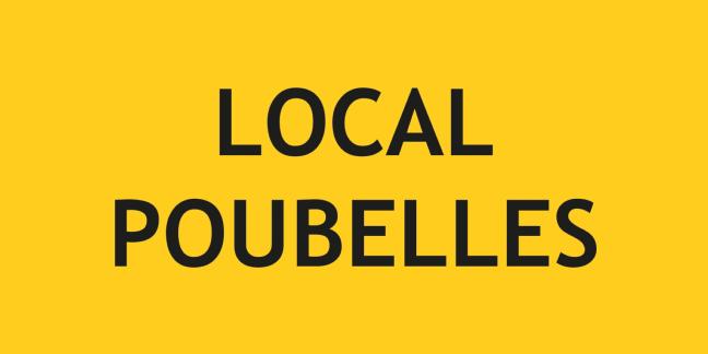 PANNEAU LOCAL POUBELLES