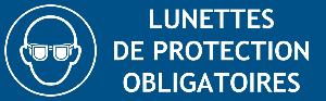 PANNEAU PORT LUNETTES PROTECTION - 300*100