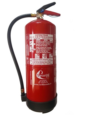 EXTINCTEUR - POUDRE - ABC - 9KG