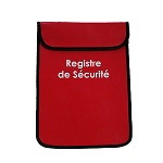 REGISTRE DE SECURITE - HOUSSE