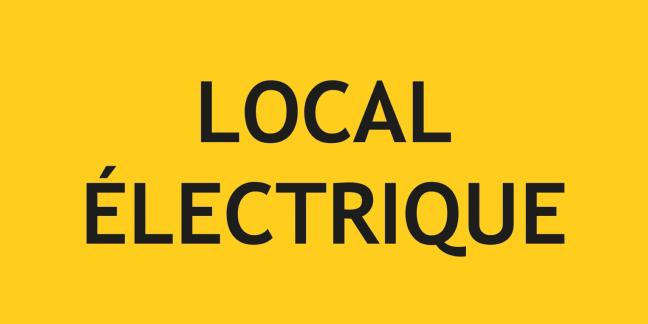 PANNEAU LOCAL ELECTRIQUE