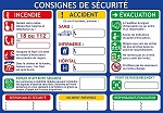 A4 - CONSIGNE DE SECURITE EN CAS D'INCENDIE