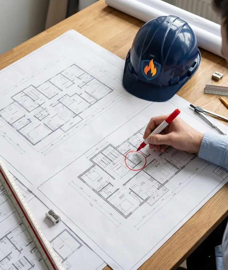 Expertise Verifincendie sur la règle APSAD R4