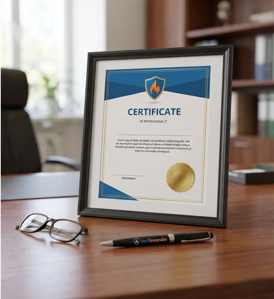 Certificat de qualification professionnelle AVAE (Agent Vérificateur Appareils Extincteurs) obligatoire pour la maintenance